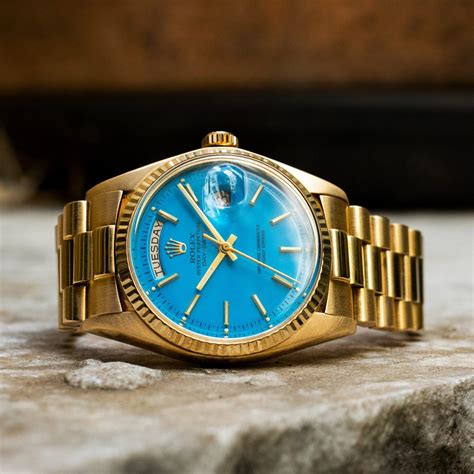 rolex 1803 blue dial